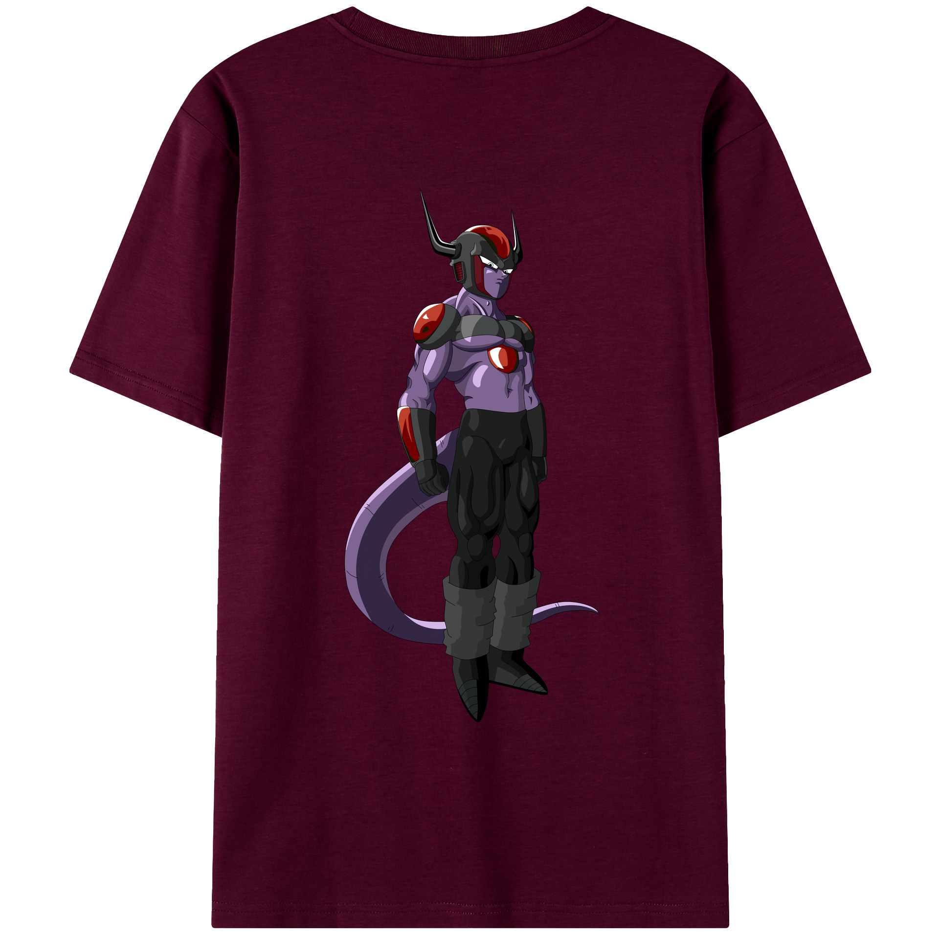 （画像用） ドラゴンボール フリーザ DRAGON BALL Frieza レディース半袖Tシャツ(バックプリント)